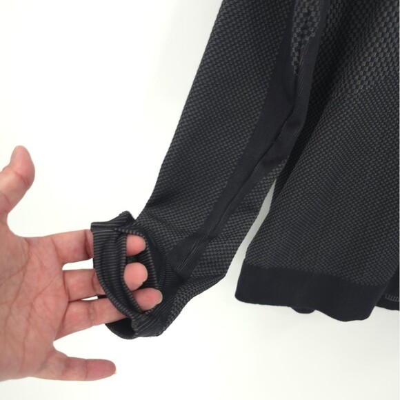 Lululemon Rest Less Pullover Athletic Shirt Womens Seamless Wicking Thumbholes - Picture 5 of 12